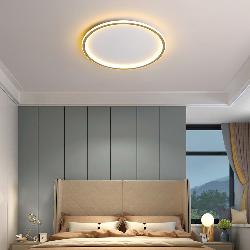 Nordic disc-style LED ceiling light