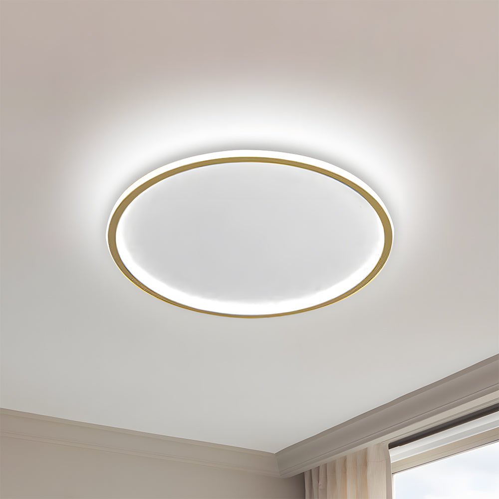 Nordic disc-style LED ceiling light
