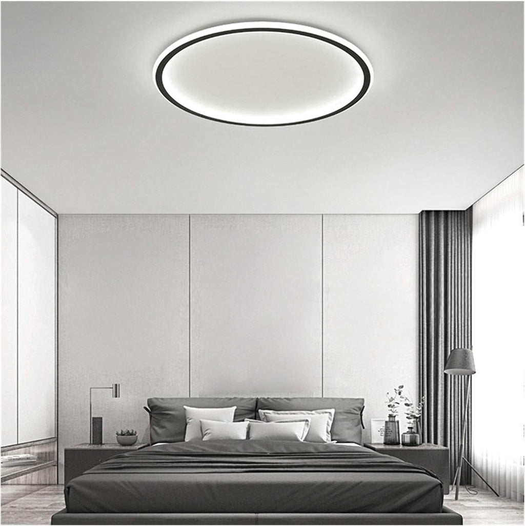 Nordic disc-style LED ceiling light