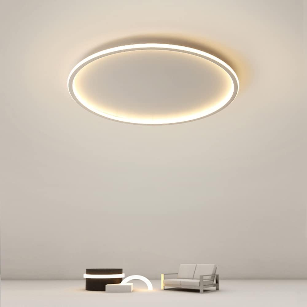 Nordic disc-style LED ceiling light