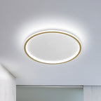 Nordic disc-style LED ceiling light