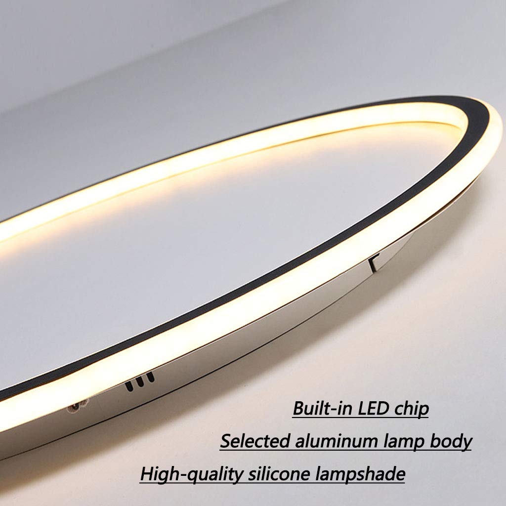 Nordic disc-style LED ceiling light