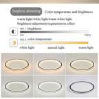 Nordic disc-style LED ceiling light