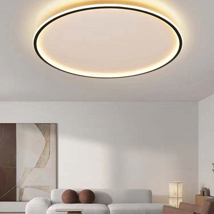 Nordic disc-style LED ceiling light