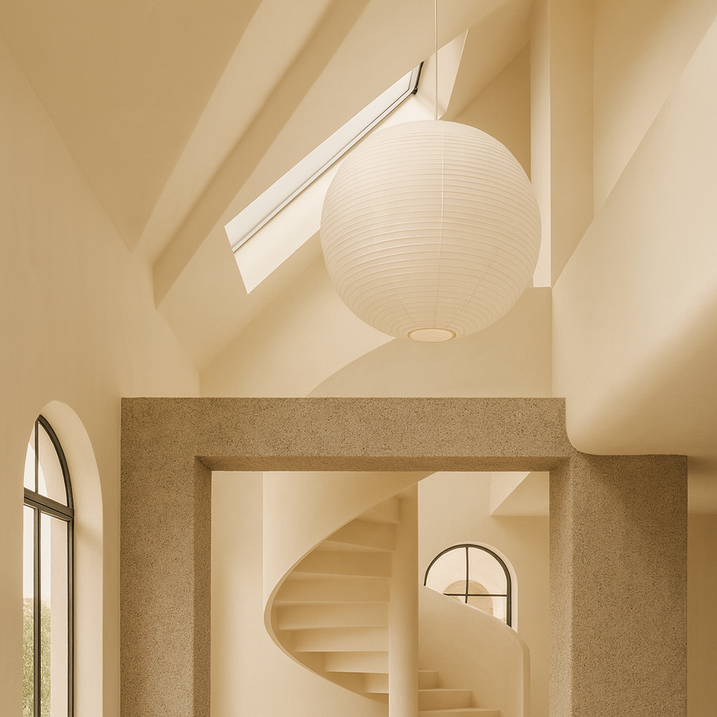 KAZEN | Japanese paper pendant light