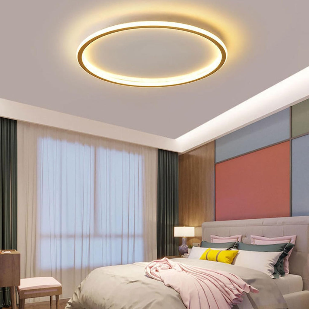 Nordic disc-style LED ceiling light